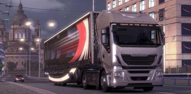 Euro Truck Simulator 2: Gold Bundle [v.1.8.2.5s +3 DLC+TSM Map] (2013) PC | Repack  xatab