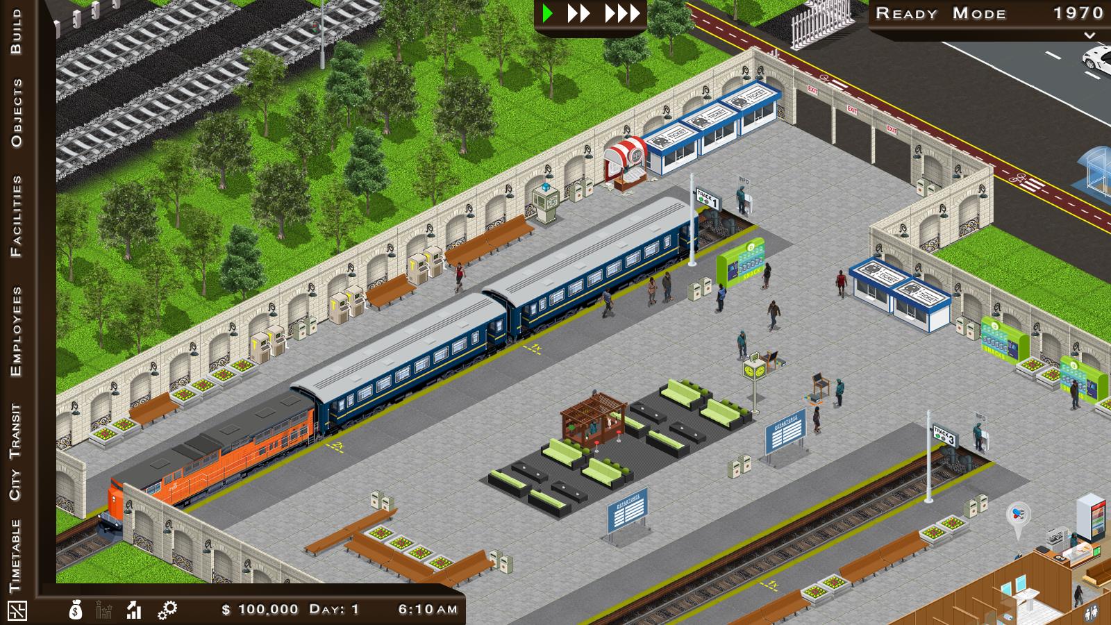 Скриншоты к Train Station Simulator v0.7.2.1