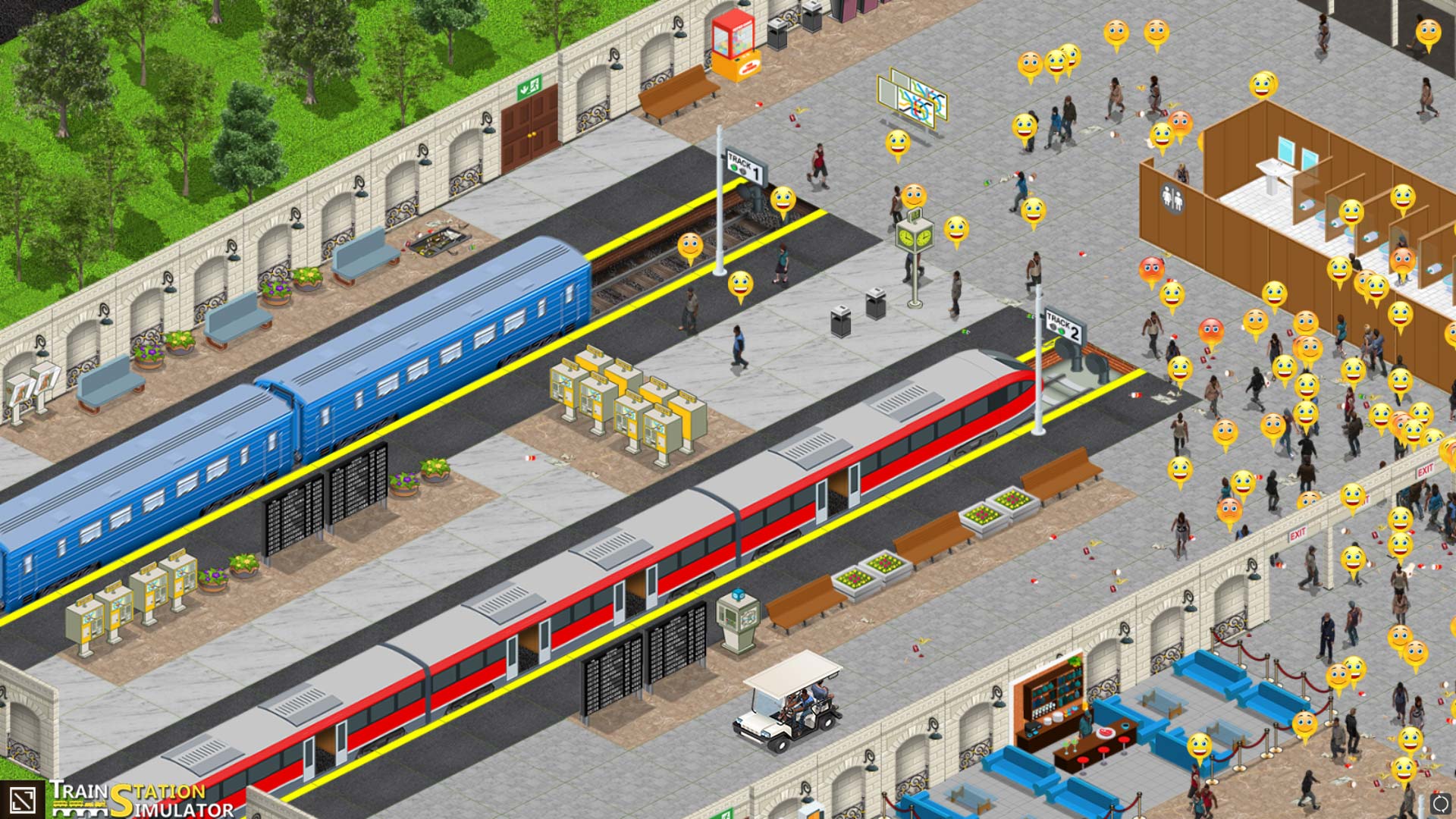 Скриншоты к Train Station Simulator v0.7.2.1
