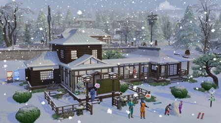 The Sims 4 Снежные просторы (v1.68) DLC на русском языке